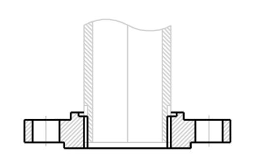 Especificaitons de flange de tubo rosqueados